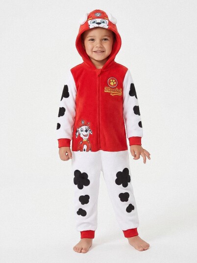 Paw Patrol Jumpsuit, Rød, 5-6 år
