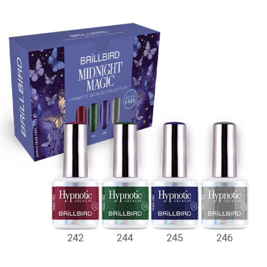Brillbird Norge Hypnotic Midnight Magic gel&lac kitt