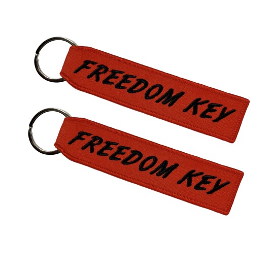 Nøkkelring Freedom Key Rød Nøkkelring Freedom Key Rød