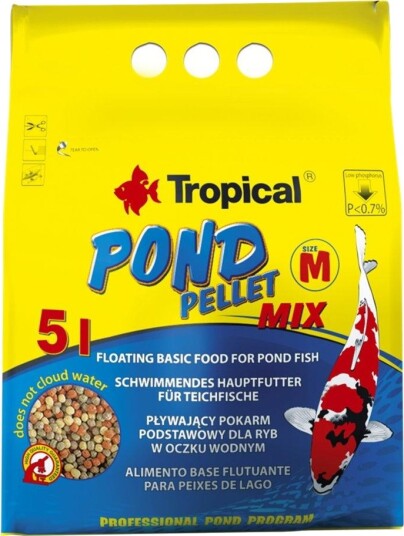 Tropical Koi Pond Sticks Voksen 5 L 550 G Tropical Koi Pond Sticks Voksen 5 L 550 G