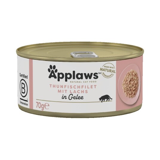 Applaws Kattemat I Gelé 6 X 70 G Tunfisk & Laks Applaws Kattemat I Gelé 6 X 70 G Tunfisk & Laks