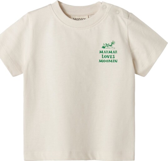 MarMar T skjorte Tad B MOOMIN Garden Life MarMar 1½ år 86 T skjorte Beige Grønn