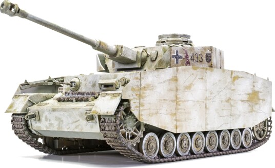 Airfix Panzer IV Ausf.H Mid Version Modelltank 1:76 Airfix Panzer IV Ausf.H Mid Version Modelltank 1:76