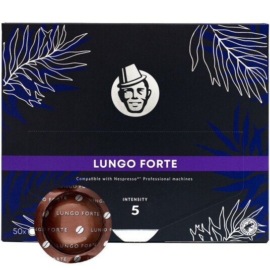 Nespresso Kaffekapslen Lungo Forte til Nespresso Pro. 50 kapsler