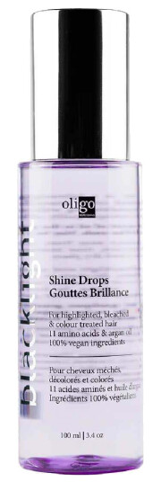 Oligo Blacklight Styling & Care Shine drops 100 ml