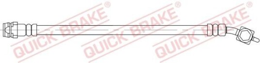 Bremseslange QUICK BRAKE 58.006X