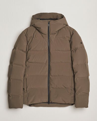 Scandinavian Edition Torrent II Hooded Puffer Jacket Major Brown
