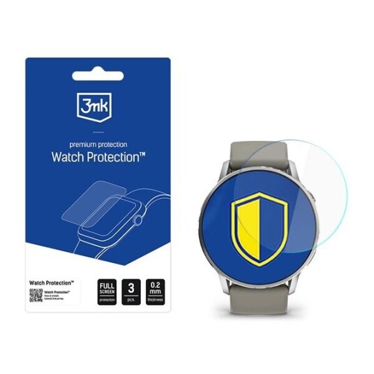 3mk Watch Protection ARC Smartwatch skjermbeskytter for Garmin Venu 4 45mm