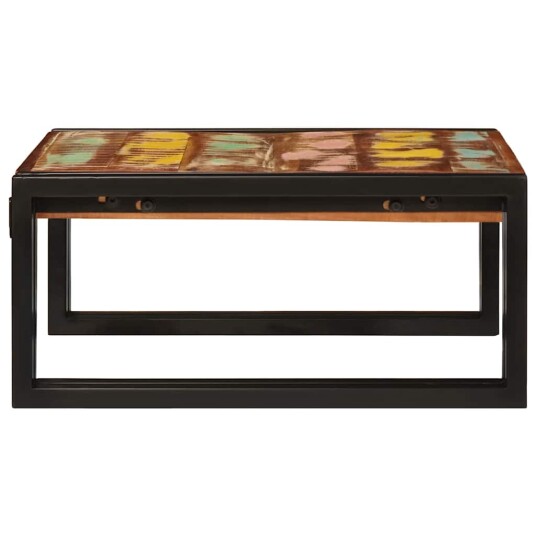  Badehylle med hylle 60 x 50 x 23 cm Massiv mango tre jern