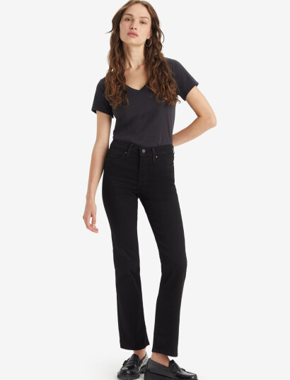 Levi"s® 314 Shaping Straight Soft Blac Black 28 x 34
