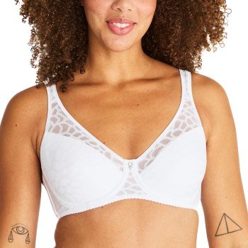 Swegmark BH Rita Icon Padded Wire Bra Hvit C 90 Dame