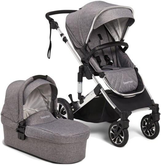 Beemoo Maxi 4 Duovogn Grey/Silver Beemoo Maxi 4 Duovogn Grey/Silver