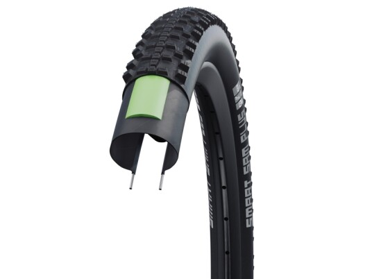 Schwalbe 11101180.01, 26", Mtb, Med Slange, Sort, 26 - 54 Psi, 121 Kg