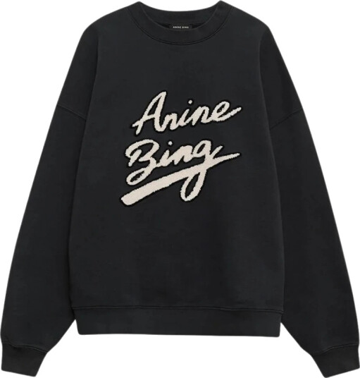Anine Bing Dame Gensere & Hettegensere Svart L,
