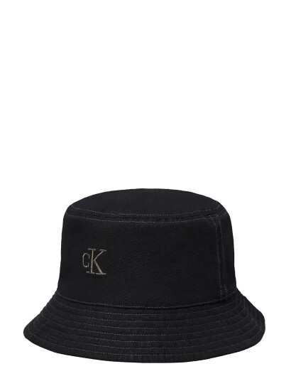 Calvin Klein Washed Material Rev﻿ersible Buck Black ONE SIZE