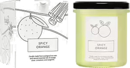 Hagi Soy Wax Candle Spicy Orange 230g