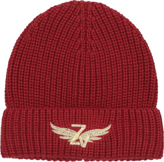 Zadig & Voltaire Kids Pull On Hat Red SIZE THREE Zadig & Voltaire Kids Pull On Hat Red SIZE THREE