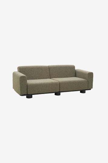 Brafab   Bolster 2,5 seters sofa   Grønn