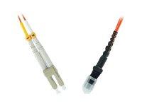 MicroConnect Nettverkskabel - LC/PC-multimodus (hann) til MT-RJ/PC-multimodus (hann) - 2 m - fiberoptisk - 50 / 125 mikroner - OM3 - oransje MicroConnect Nettverkskabel - LC/PC-multimodus (hann) til MT-RJ/PC-multimodus (hann) - 2 m - fiberoptisk - 50 / 125 mikroner - OM3 - oransje