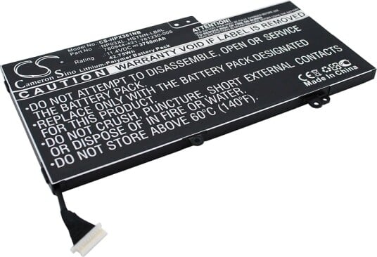 Batteri til HP 15-U011DX etc