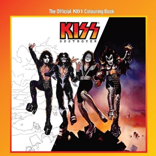 The Official KISS Colouring Book The Official KISS Colouring Book