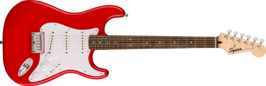Squier Sonic Stratocaster Ht, Laurel Hvit Pickguard, Torino Rød