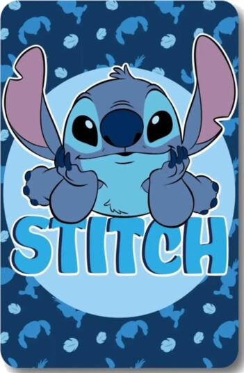 Lilo & Stitch Fleece Blanket Blue