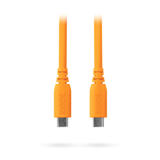 Røde SC27O 2m SuperSpeed USB-C Kabel - Høyhastighets Dataoverføring i Orange