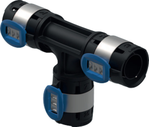 Geberit Flowfit T-Stykke 25mm PPSU - Hydraulikktilbehør