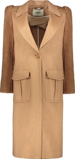 Fendi Dame Frakker Brun XS, Fendi Dame Frakker Brun XS,