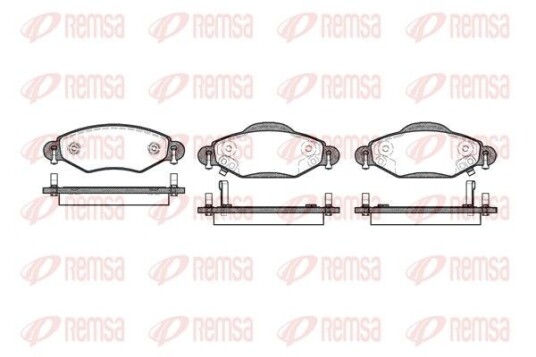 Bremseklosser REMSA 0978.02 Bremseklosser REMSA 0978.02