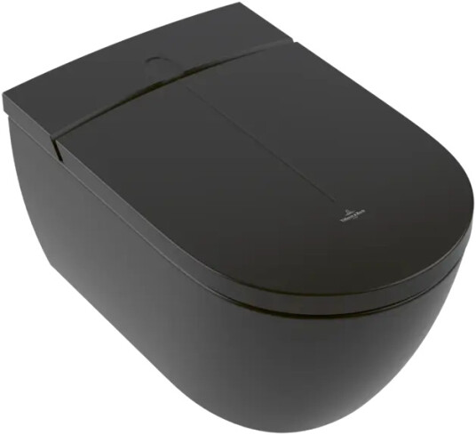 V&B ViClean-I 100 Dusjtoalett Med DirectFlush og C+, Sort Matt V&B ViClean-I 100 Dusjtoalett Med DirectFlush og C+, Sort Matt