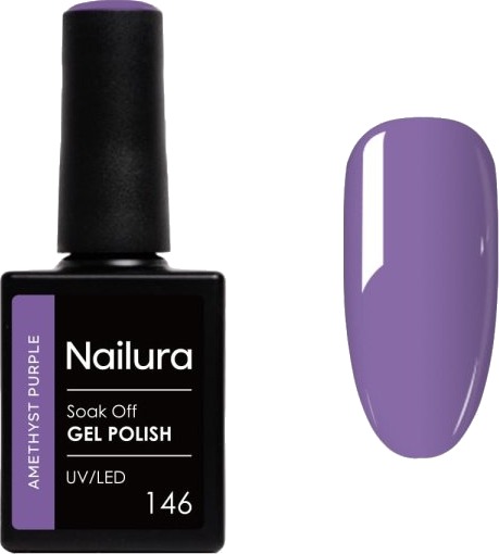 Nailura Gelpolish 146 – Ametystlilla – 10 ml