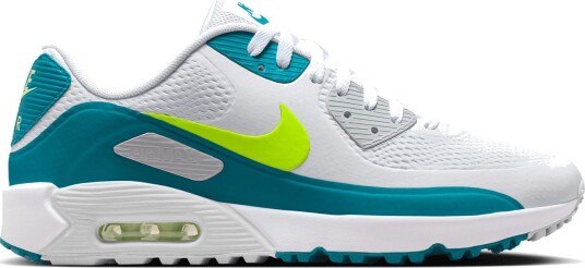 Nike Air Max 90 G Golfsko herre White-Volt-Bright Spruce