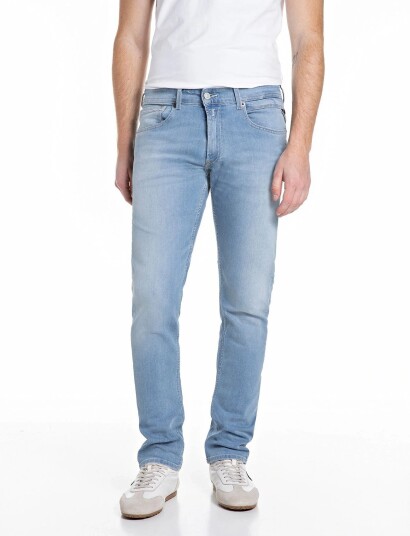 Replay Grover Trousers Straight 99 Denim Blue 30 x 32 Replay Grover Trousers Straight 99 Denim Blue 30 x 32