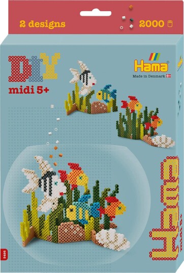 Hama Midi Hanging Box Aquarium 2.000 Pcs Multi One Size