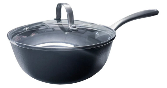 Satake kasserolle sauté med glasslokk 2-deler 2 l Satake kasserolle sauté med glasslokk 2-deler 2 l