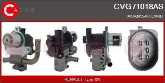 EGR Ventil CASCO CVG71018AS EGR Ventil CASCO CVG71018AS
