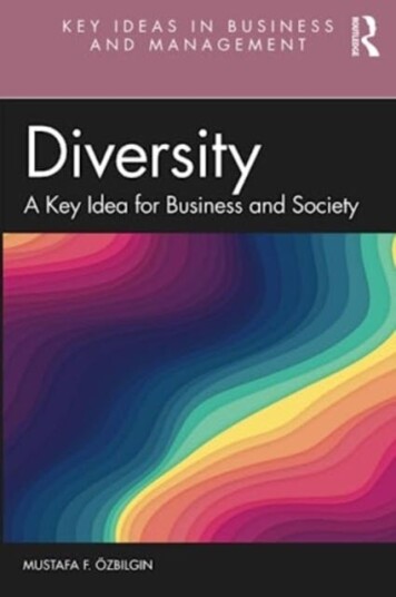 Diversity Av Mustafa F. Ozbilgin
