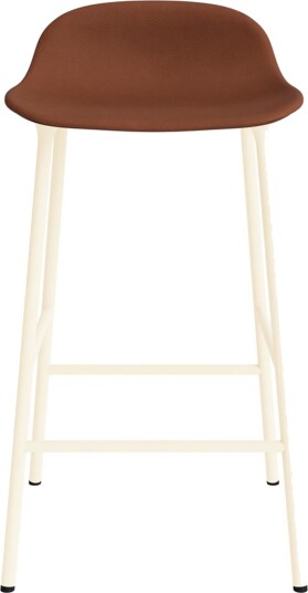 Normann Copenhagen Form Barkrakk 65 cm Polstret Gruppe 7 Krem/Stål