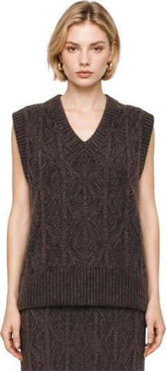 Kocca Dame Strikkevarer Brun XL, Kocca Dame Strikkevarer Brun XL,