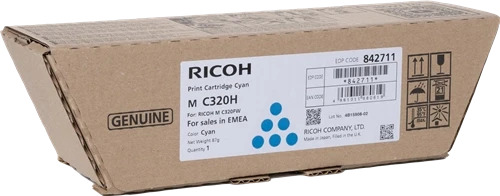Ricoh Toner Cyan (7.500 sider) Original