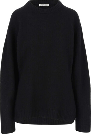 Jil Sander Dame Strikkevarer Svart S, Jil Sander Dame Strikkevarer Svart S,