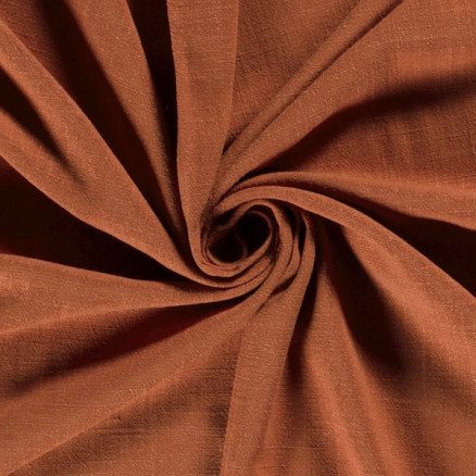 Balsløw Viskose/Lin Jerseystoff 056 Rust 50cm