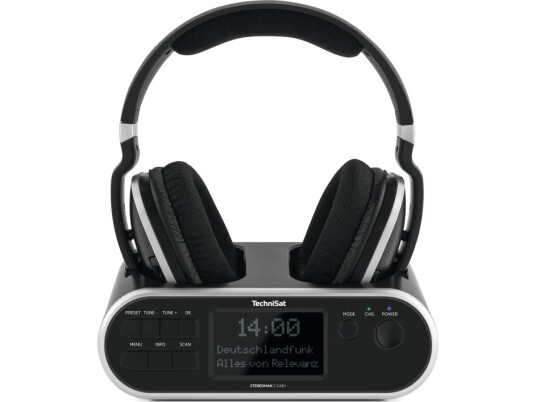 Technisat Stereoman 2 Dab+, Ledning & Trådløs, 30 - 20000 Hz, Musikk, 552 G, Hodesett, Sort