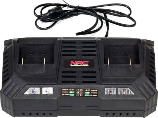 Nac Batterilader BC18 × 2-40-S 4A (2 × 18 v) Nac Batterilader BC18 × 2-40-S 4A (2 × 18 v)