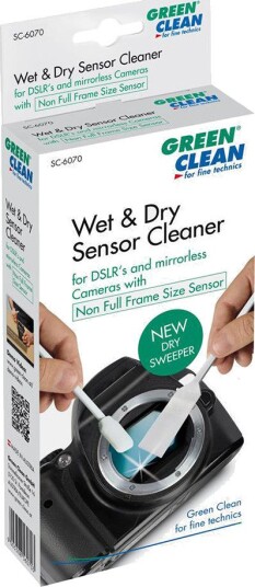 GREEN CLEAN Sensor Cleaning Swabs for kamera (ikke full frame) - 25 stk