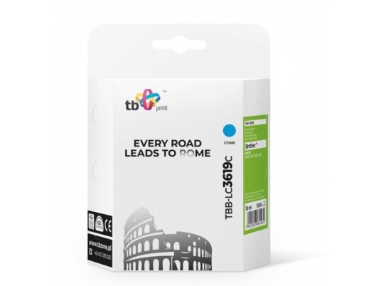 Tb Print Tbb-Lc3619c 18 Ml 1500 Sider 1 Stykker Enkeltpakke