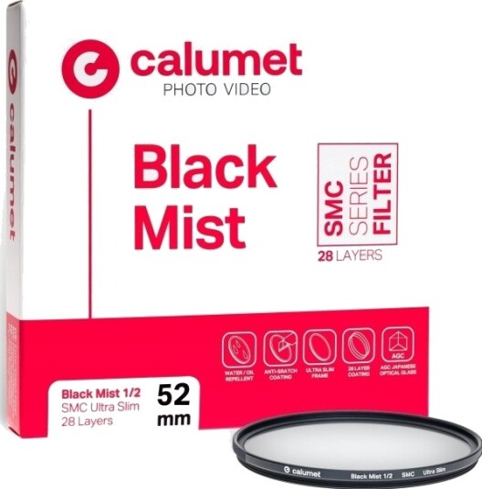 Filter Calumet Calumet Black Mist 1/2 Smc 52 Mm Ultra Slim 28 Lag