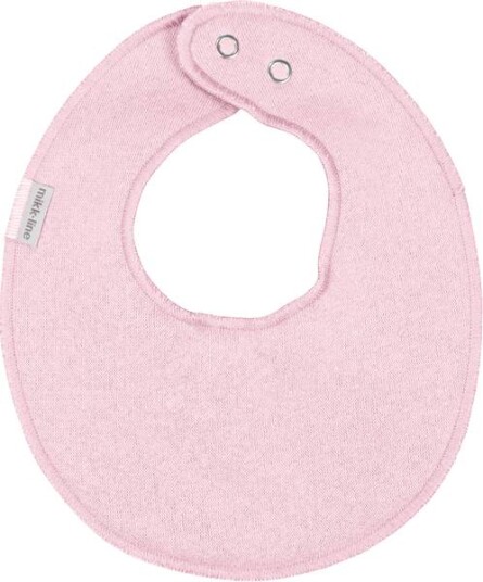 Mikk line bibs rund baby pink Mikk line bibs rund baby pink